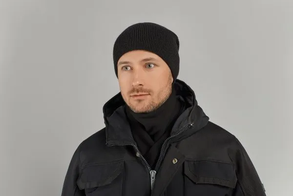 Шапка STARKOFF B028301 ЧИЛИ чёрный Шапка STARKOFF B028301 ЧИЛИ чёрный